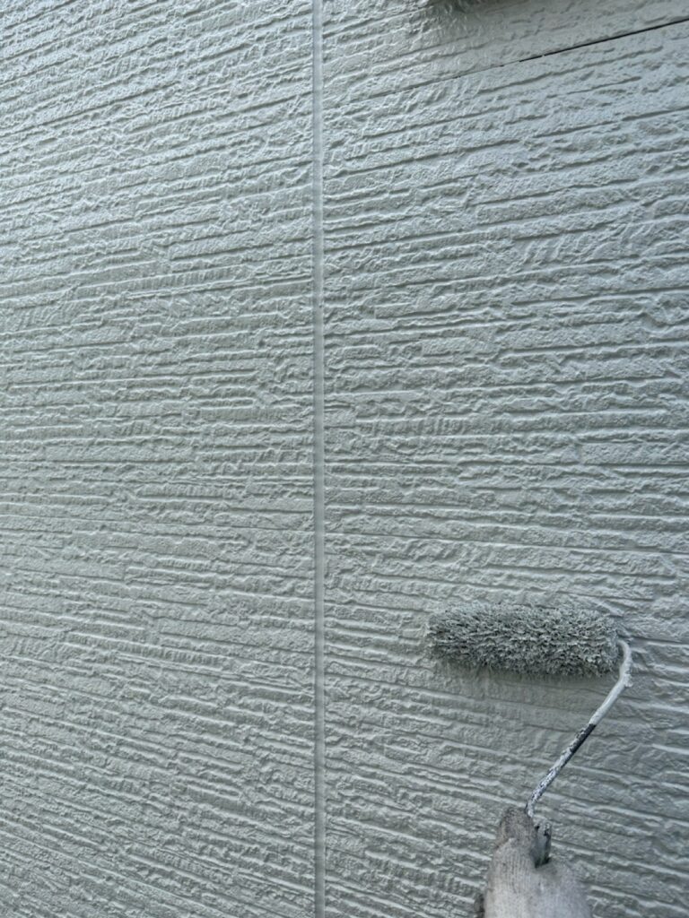 外壁上塗り（ガルグレー）