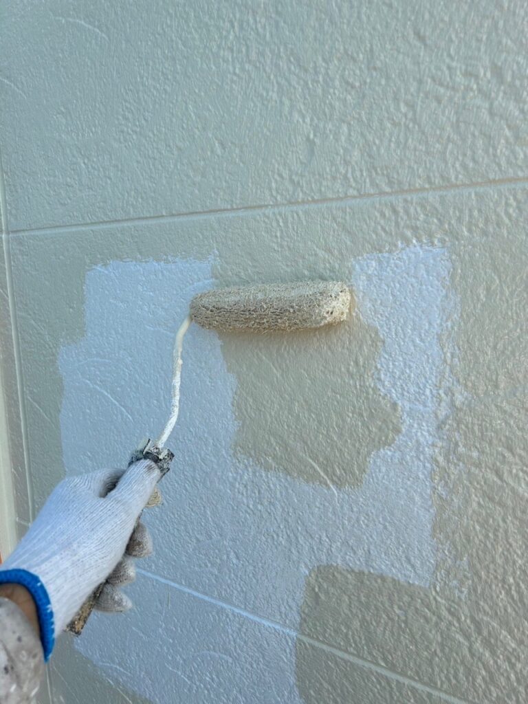 外壁中塗り（2階の色）
