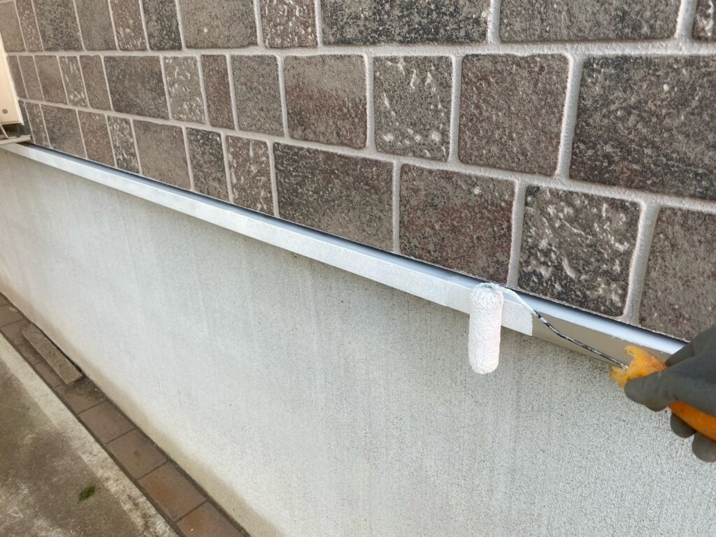 水切り下塗り（さび止め）