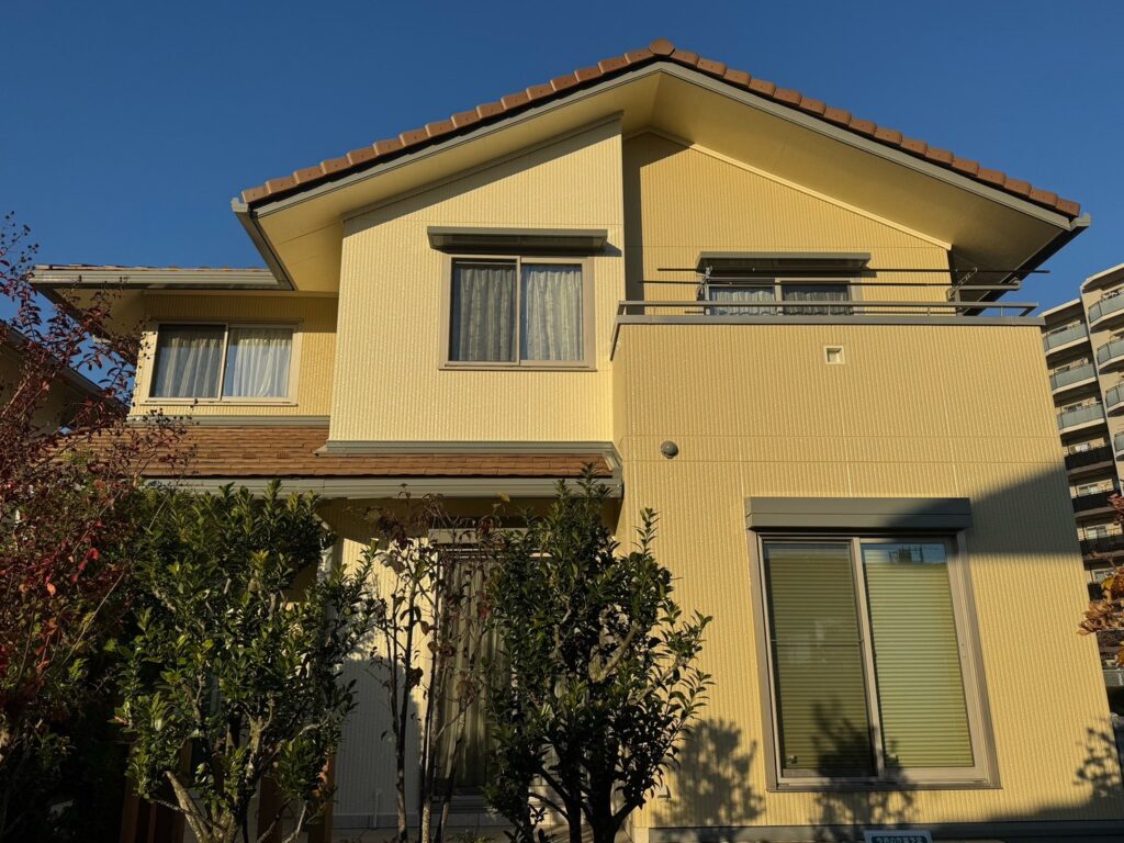 施工完了：外壁全体