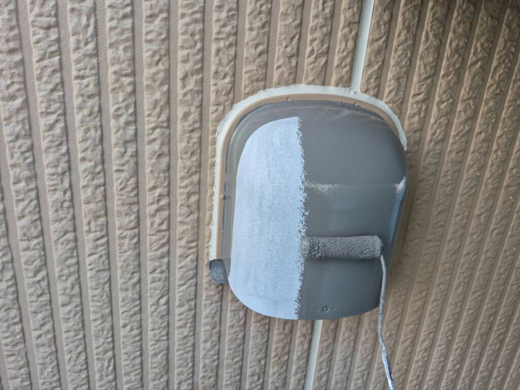 換気フード中塗り