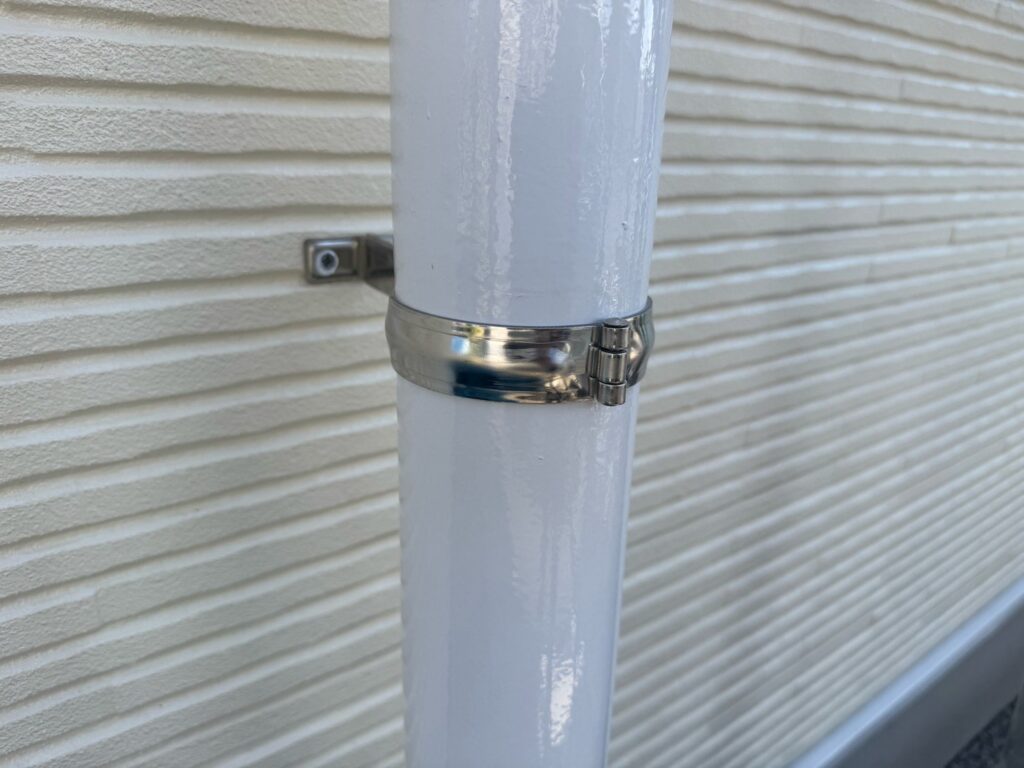 施工完了：塩ビ管