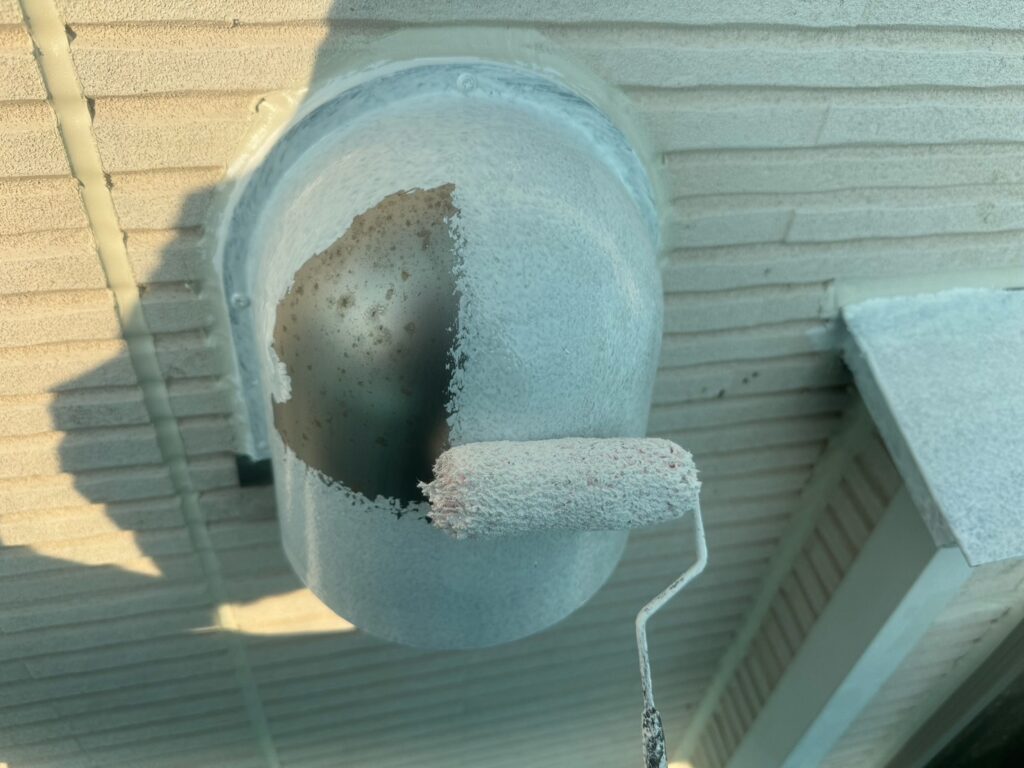 換気フード下塗り（さび止め）