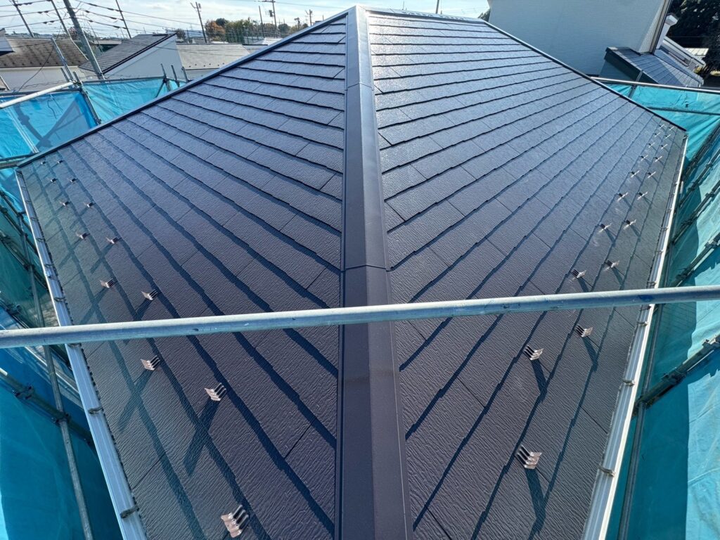 施行完了：屋根<br />
（東・北面）