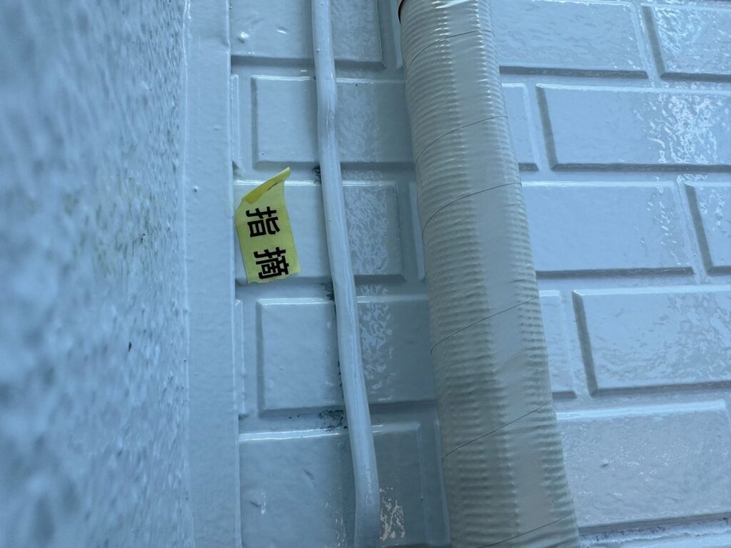 完了検査<br />
（最後に自社検査を行い、最終の手直しを行いました。）