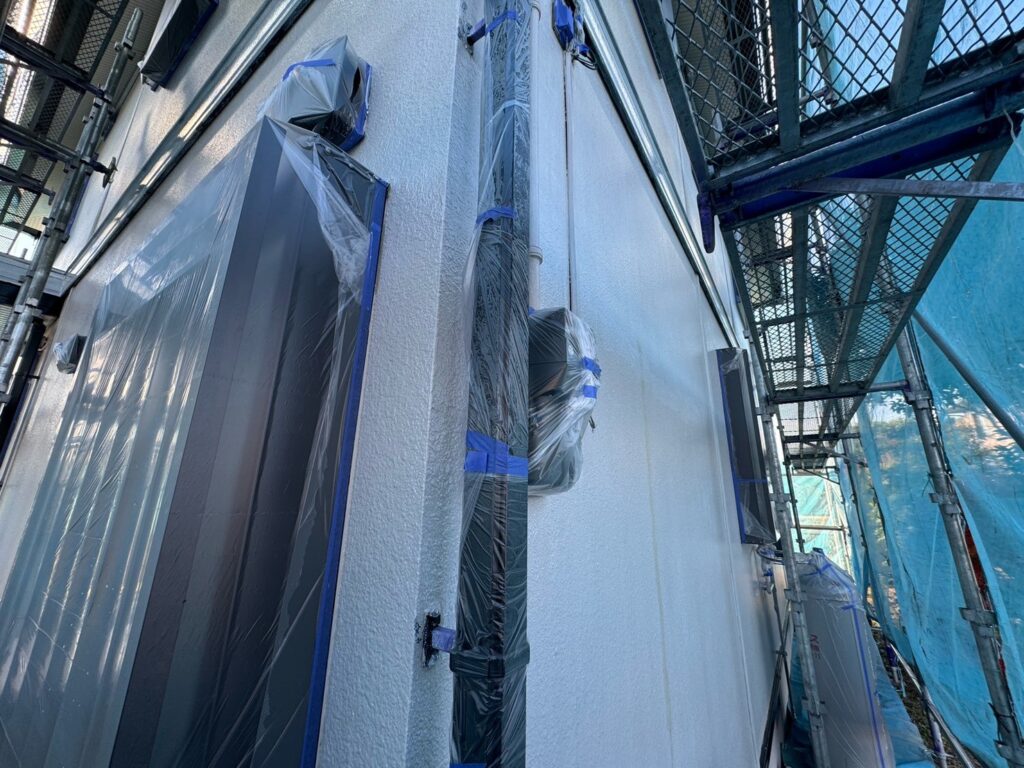 外壁下塗り（完了）