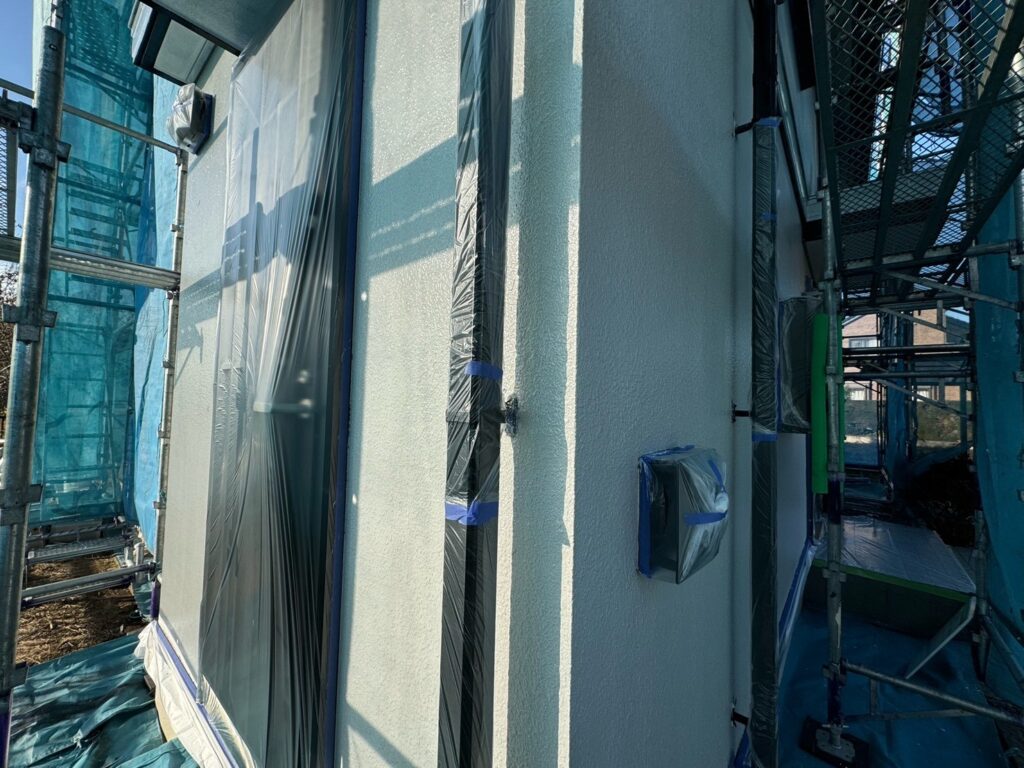 外壁下塗り（完了）