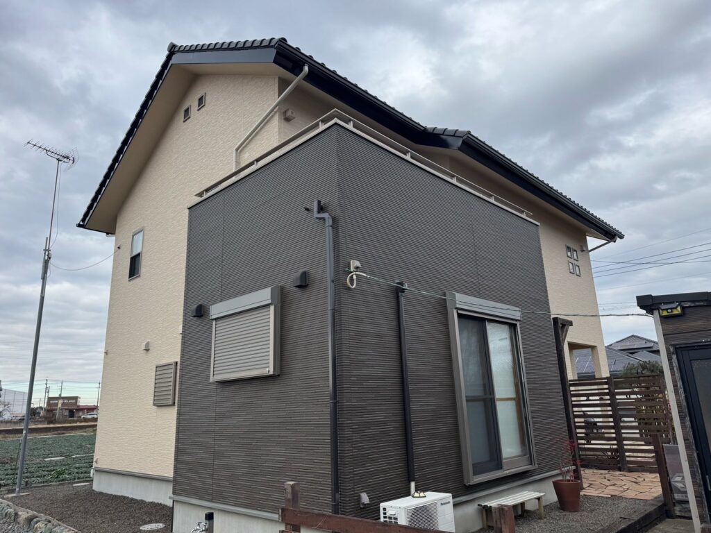 【4回塗り】つくば市　Y様邸　外壁塗装リフォーム工事