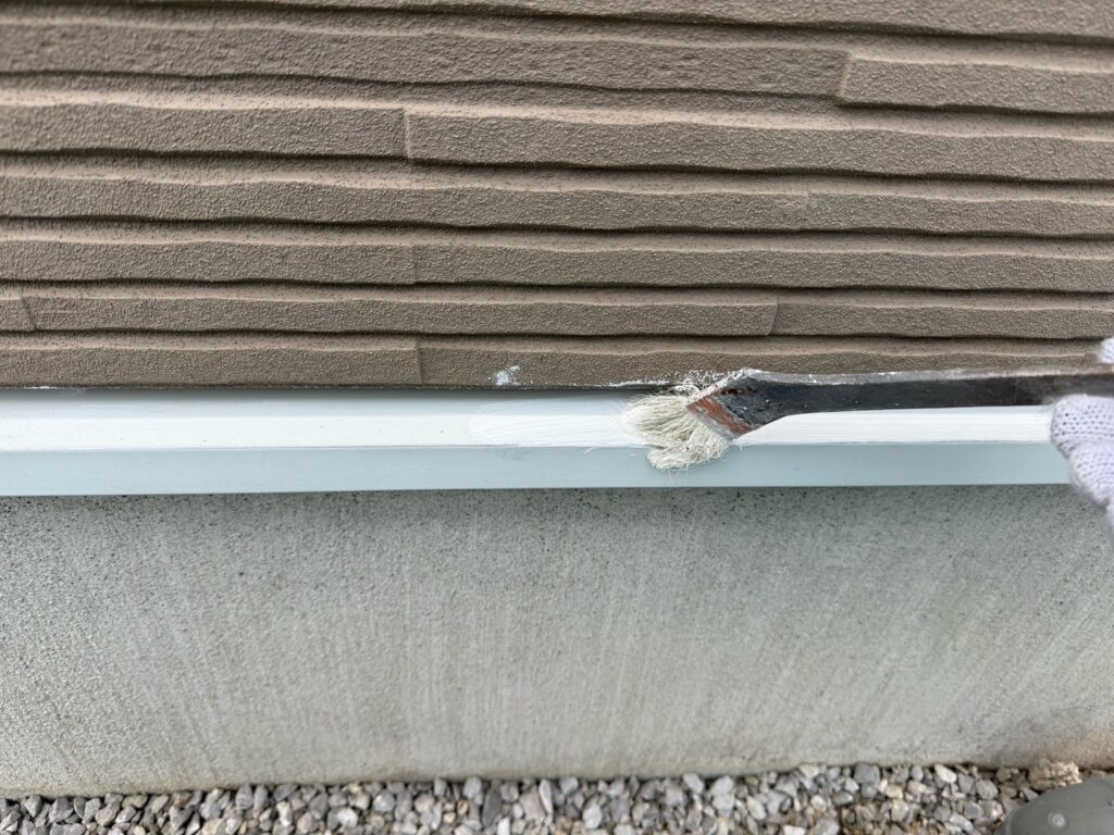 水切り下塗り（さび止め）