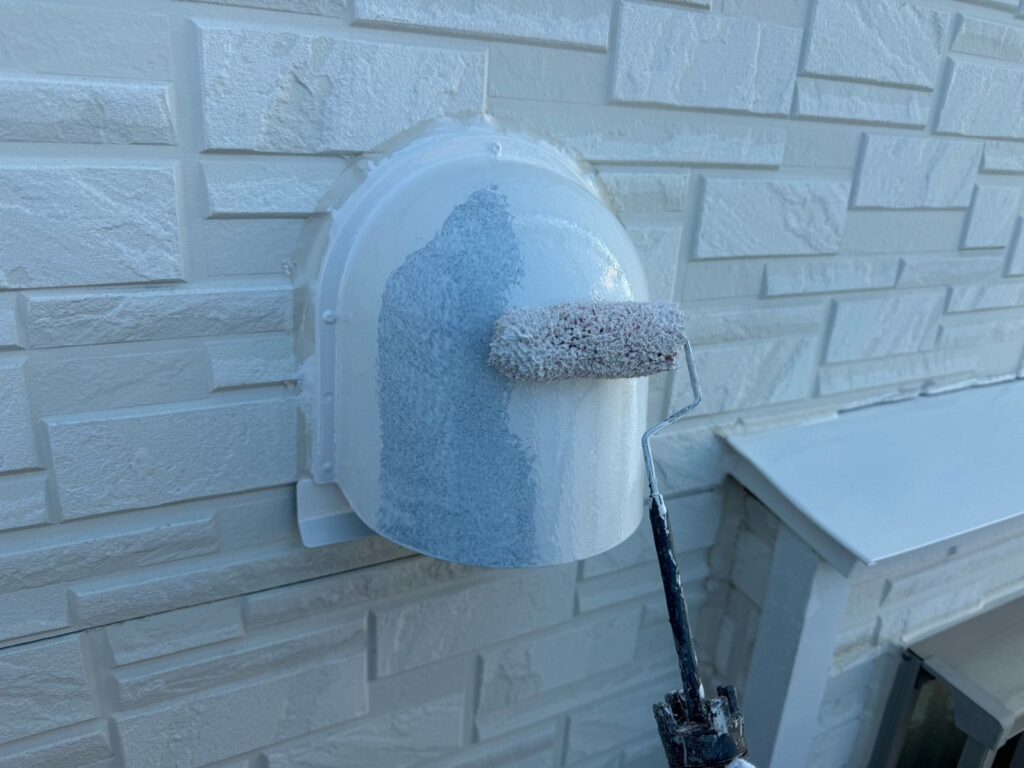 換気フード中塗り