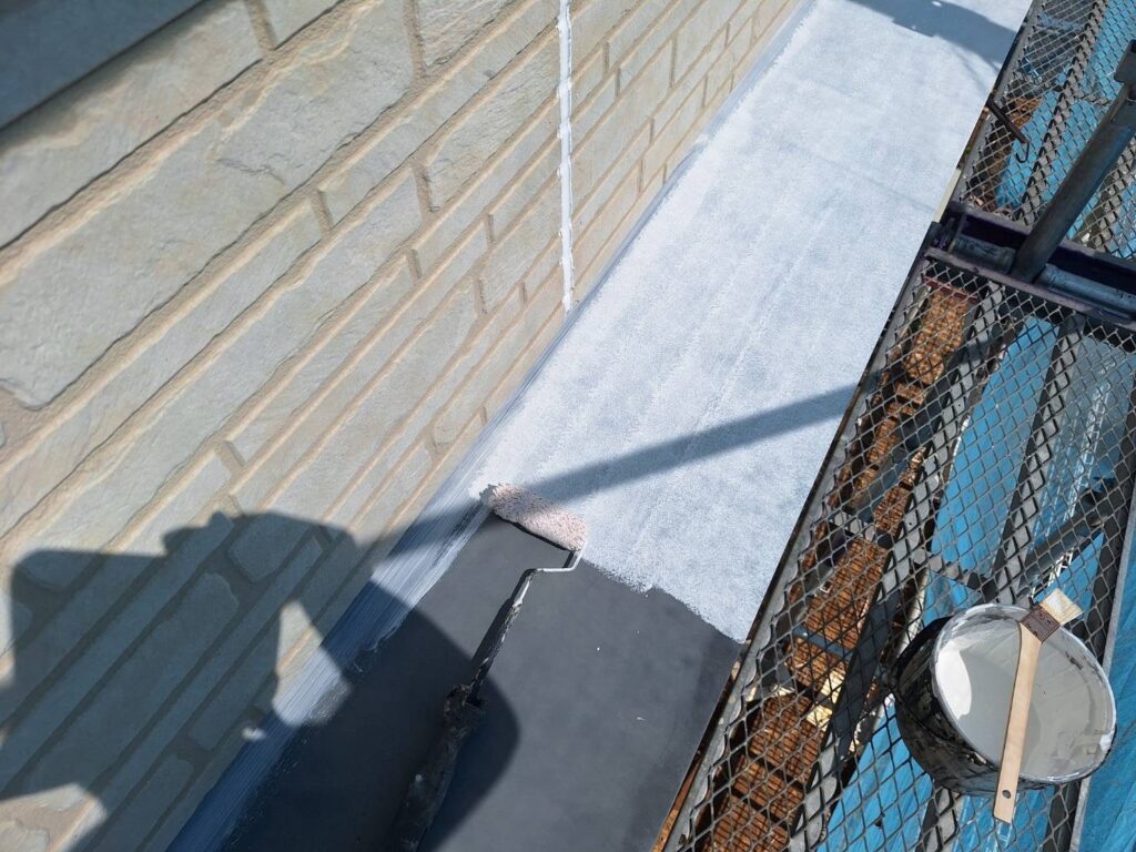 霧除け下塗り（さび止め）