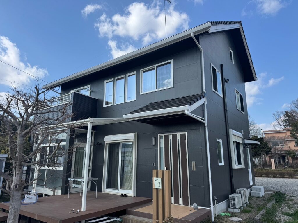 【ワカバハウス】つくば市　A様邸　外壁塗装リフォーム工事