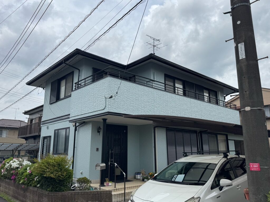 施工完了：外壁全体