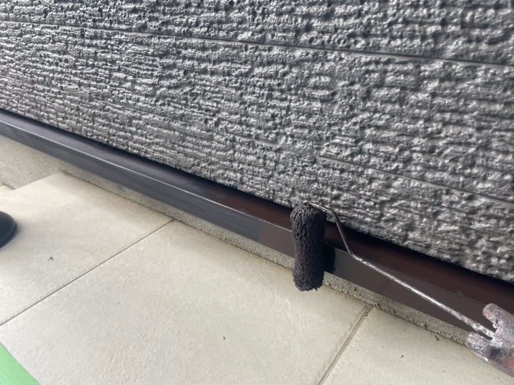 水切り下塗り（さび止め）