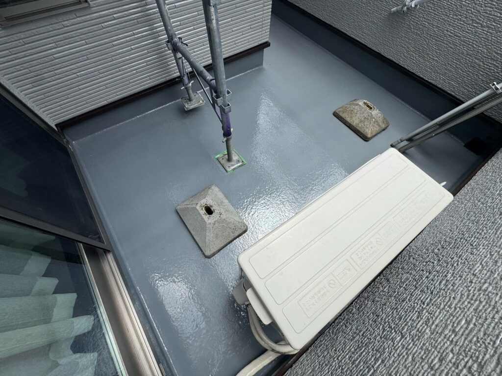 施工完了：ベランダ