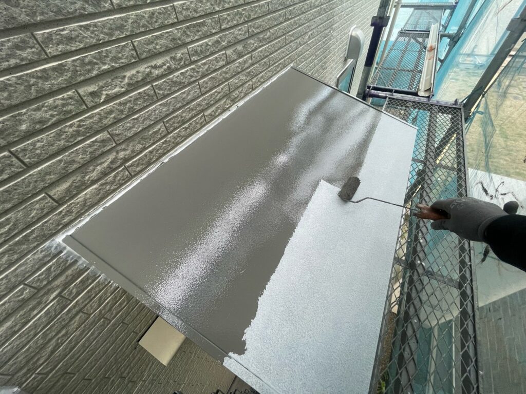 霧除け：中塗り