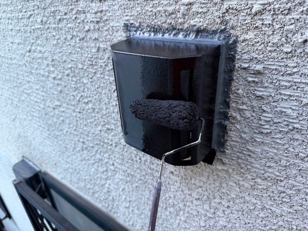 換気フード下塗り