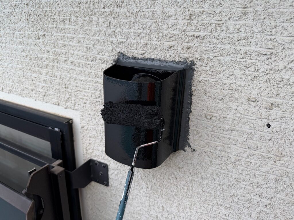 換気フード中塗り