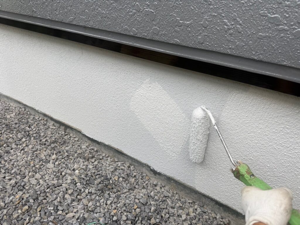 基礎塗装：上塗り