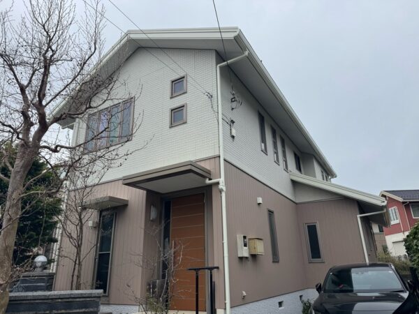 【積水ハウス】つくば市　H様邸　外壁塗装リフォーム工事